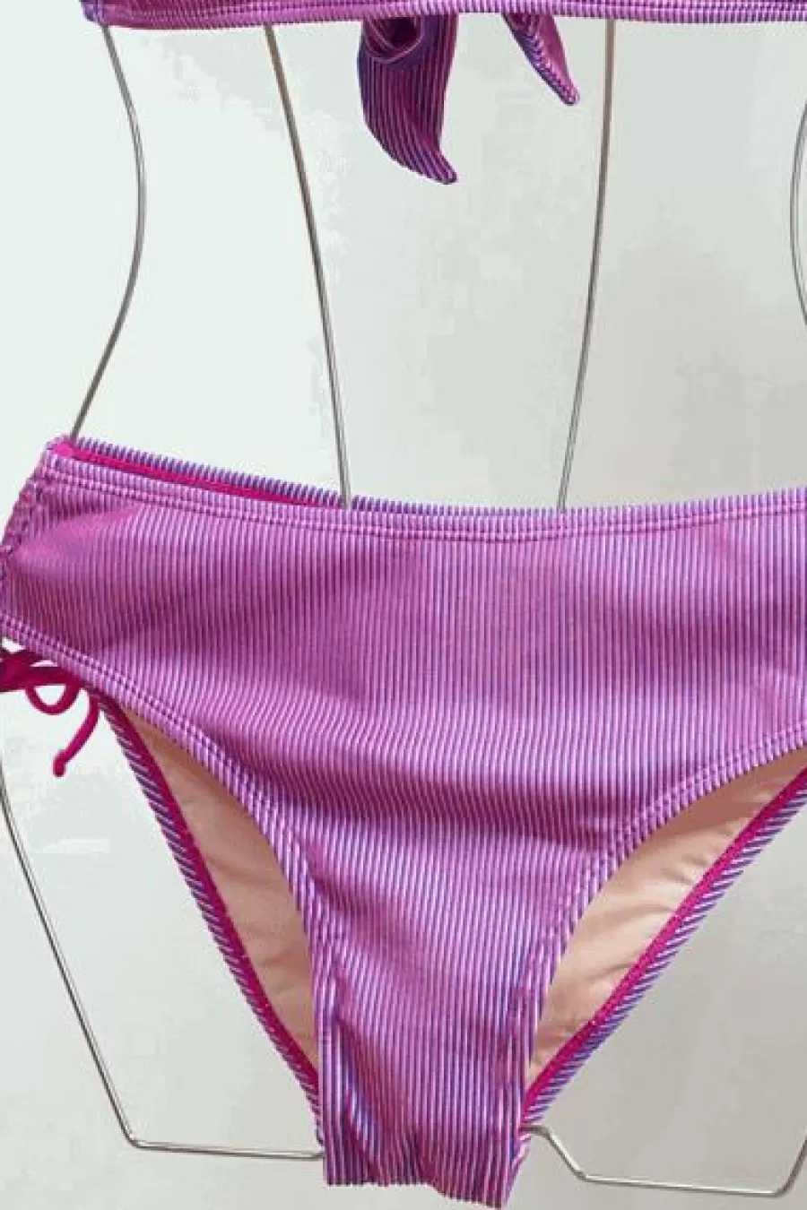 Cupshe Bikini*Bikini Avec Trou De Serrure à Dégradé Et Bas Standard Violet