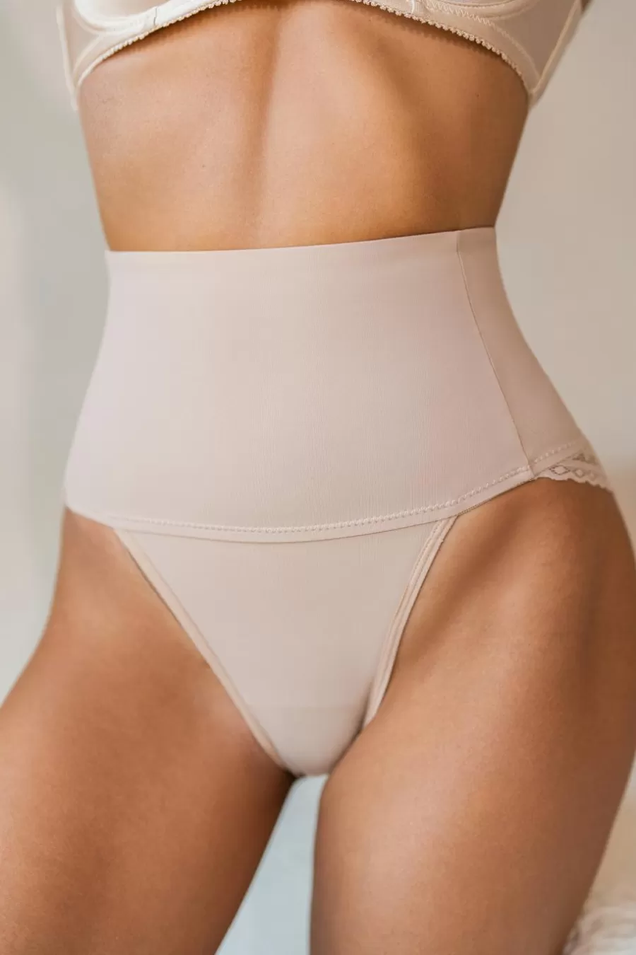 Cupshe Lingerie*Body à Taille Haute Et Ventre Plat Amincissant Neutre