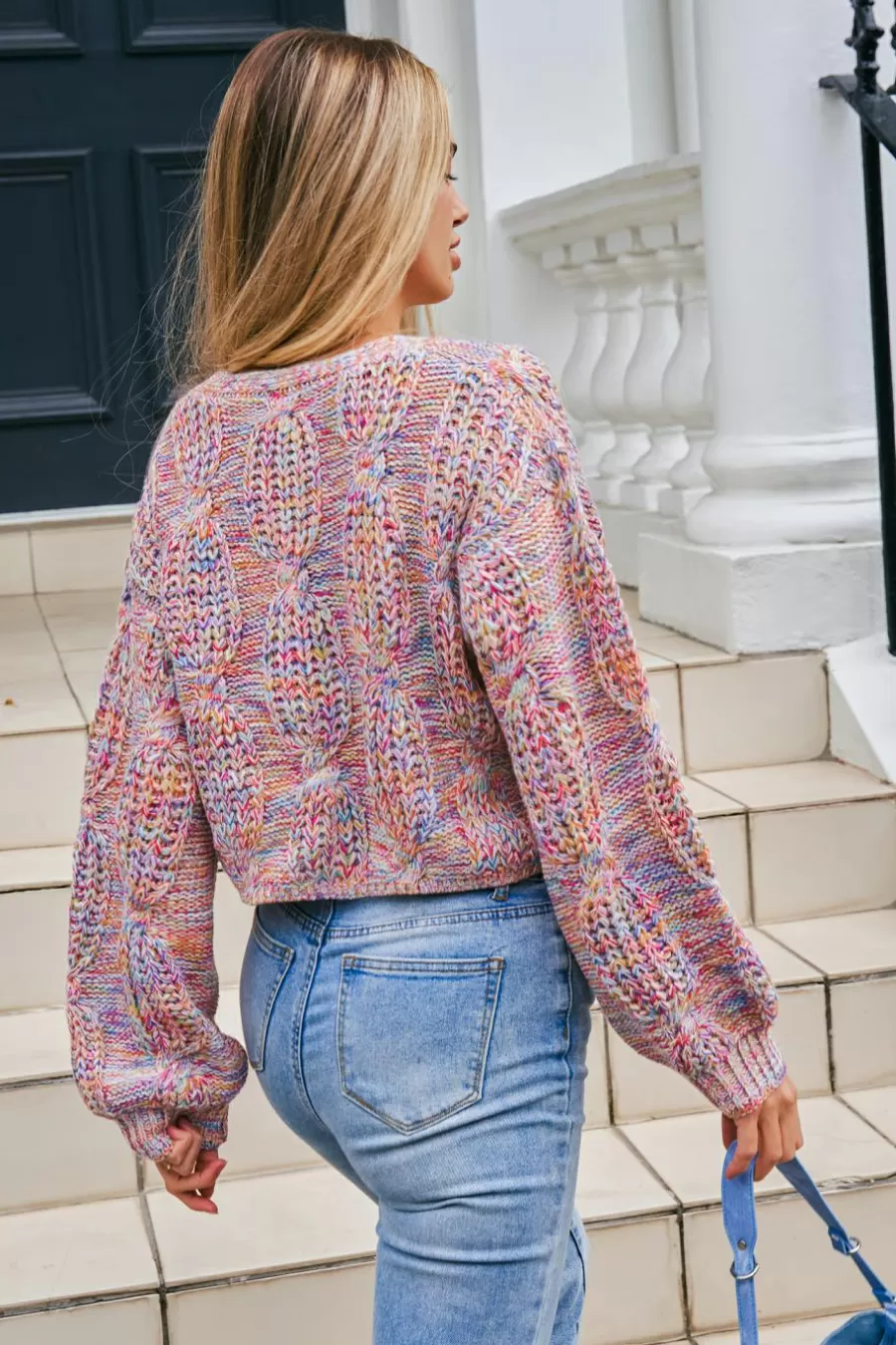 Cupshe Cardigan | Manteau & Veste*Cardigan Court à Manches Longues Multicolore Marron