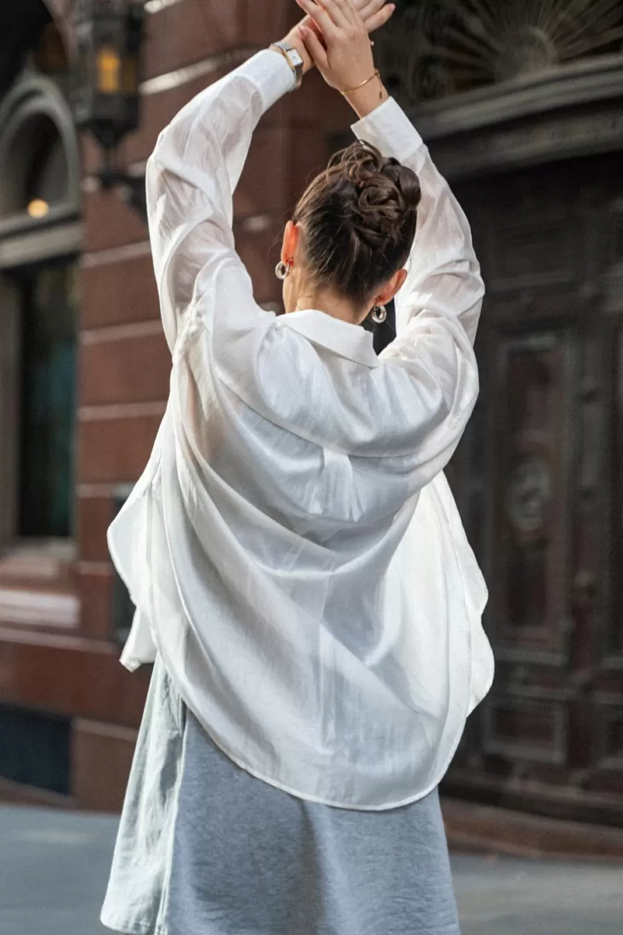 Cupshe Chemise & Blouse*Chemise à Manches Longues Et Boutons he Blanc