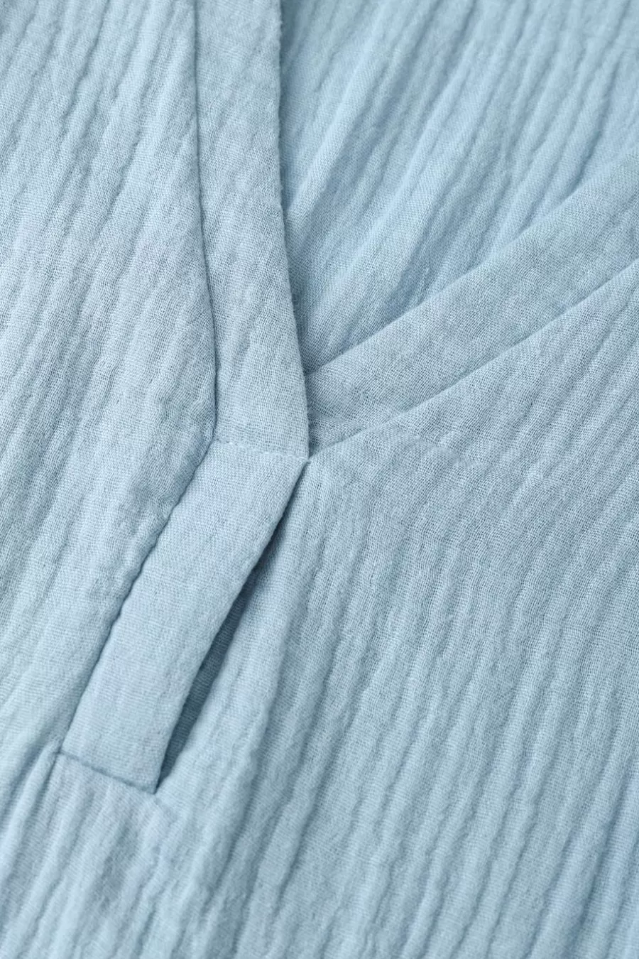 Cupshe T-Shirt & Débardeur*Haut Sans Manches En Pur Coton à Col En V Bleu