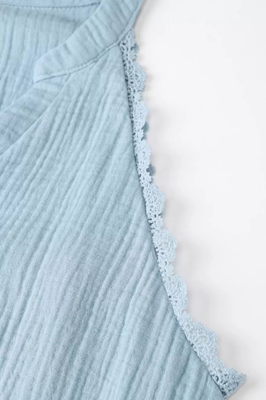 Cupshe T-Shirt & Débardeur*Haut Sans Manches En Pur Coton à Col En V Bleu